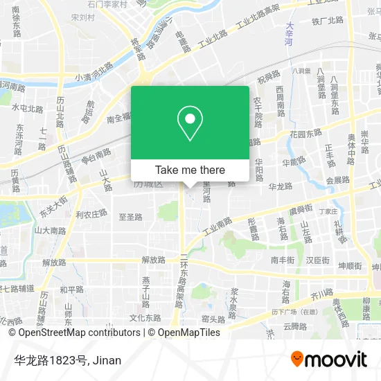 华龙路1823号 map