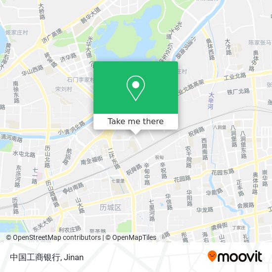 中国工商银行 map