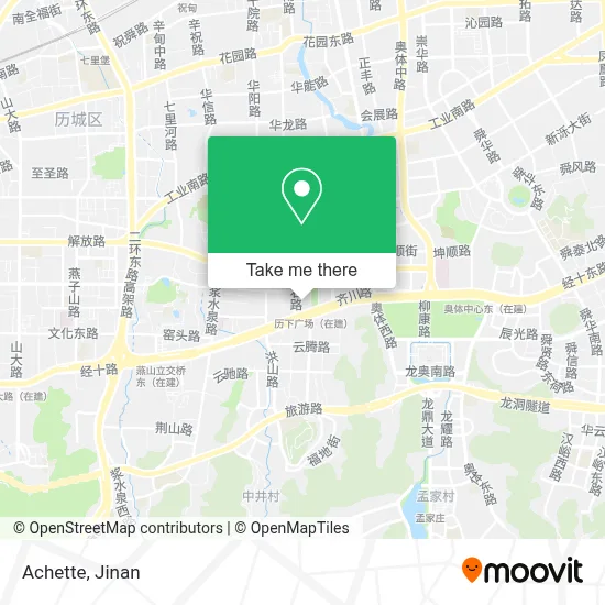 Achette map