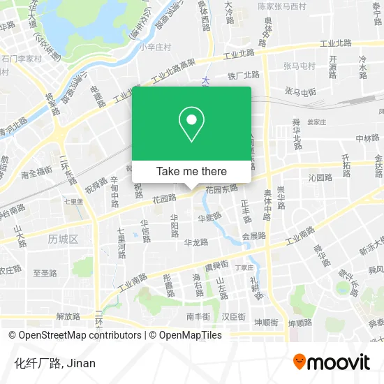 化纤厂路 map