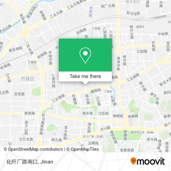 化纤厂路南口 map