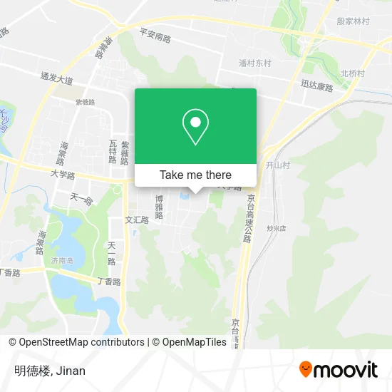明德楼 map