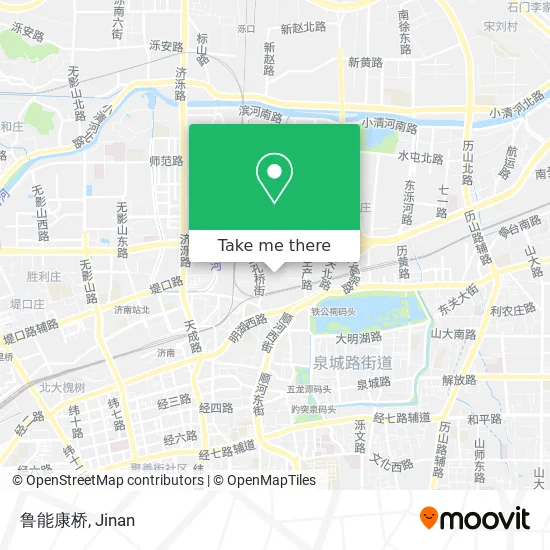 鲁能康桥 map