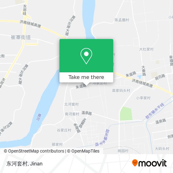 东河套村 map