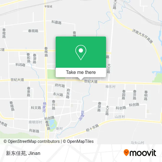 新东佳苑 map