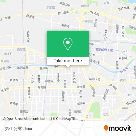 男生公寓 map