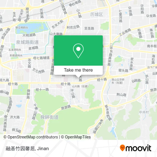 融基竹园馨居 map