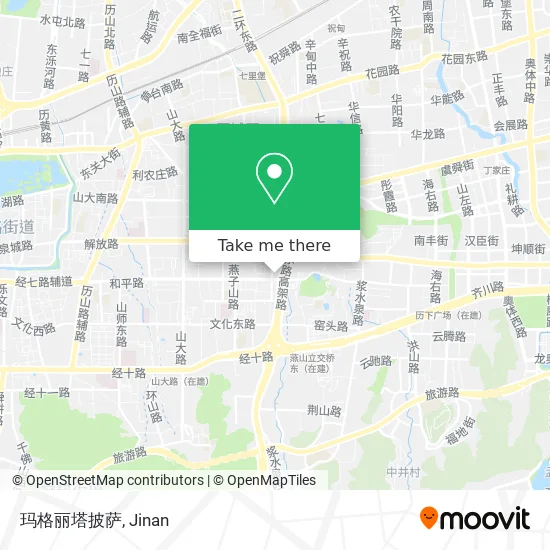 玛格丽塔披萨 map