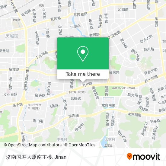 济南国寿大厦南主楼 map