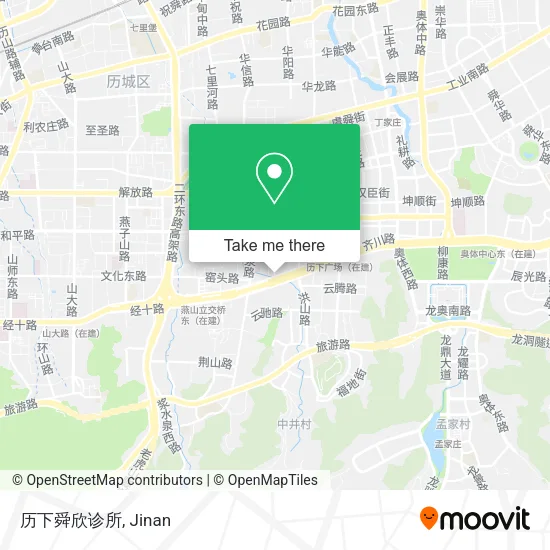 历下舜欣诊所 map