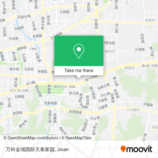 万科金域国际天泰家园 map