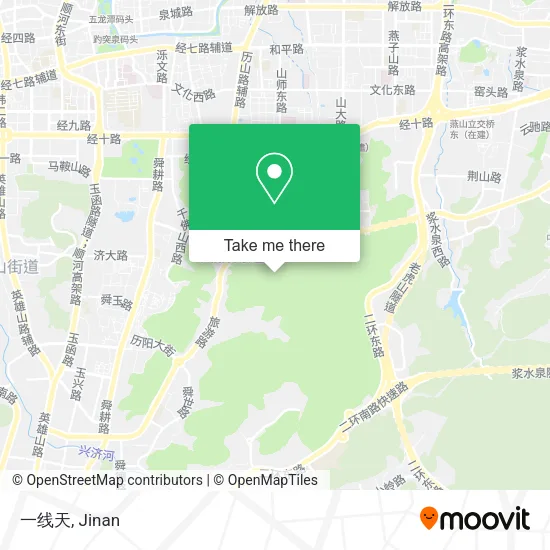 一线天 map