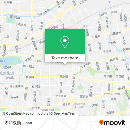 孝和泉韵 map