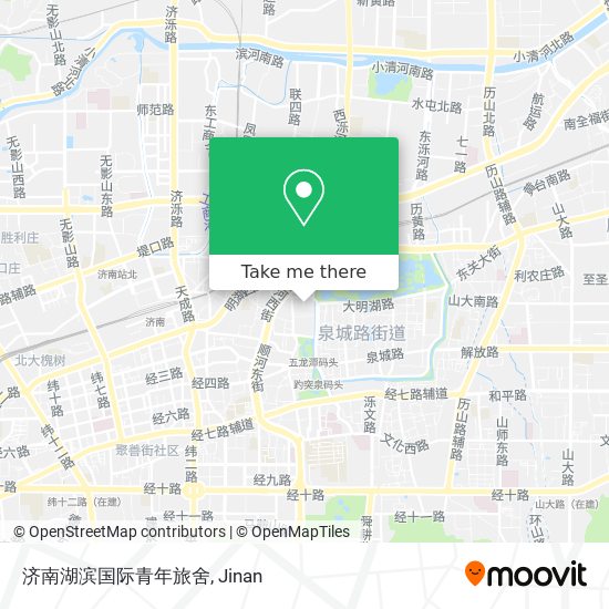 济南湖滨国际青年旅舍 map