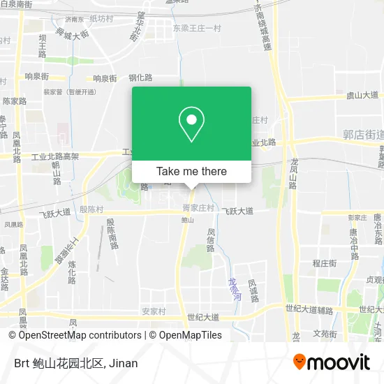 Brt 鲍山花园北区 map