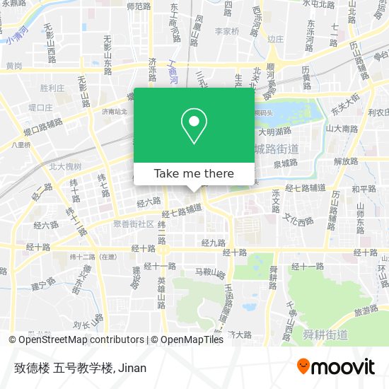 致德楼 五号教学楼 map