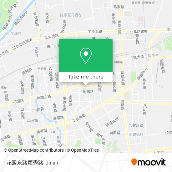 花园东路颖秀路 map