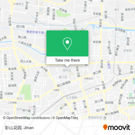 影山花园 map