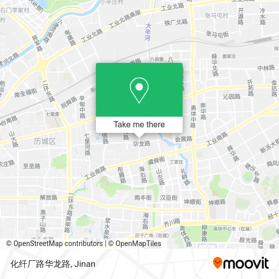 化纤厂路华龙路 map