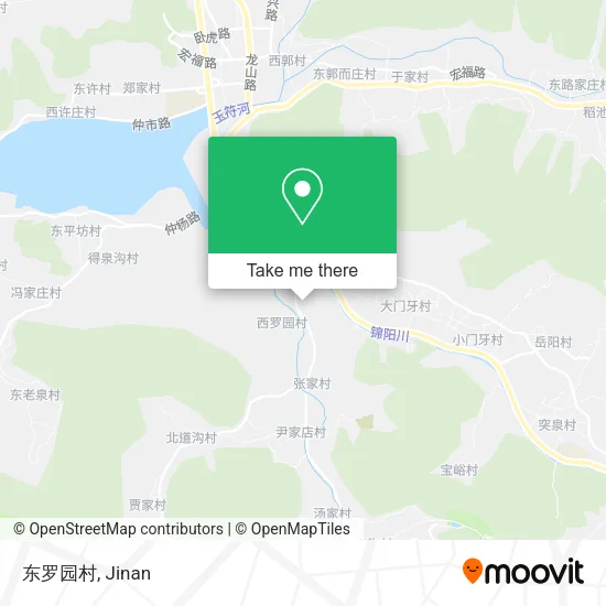 东罗园村 map