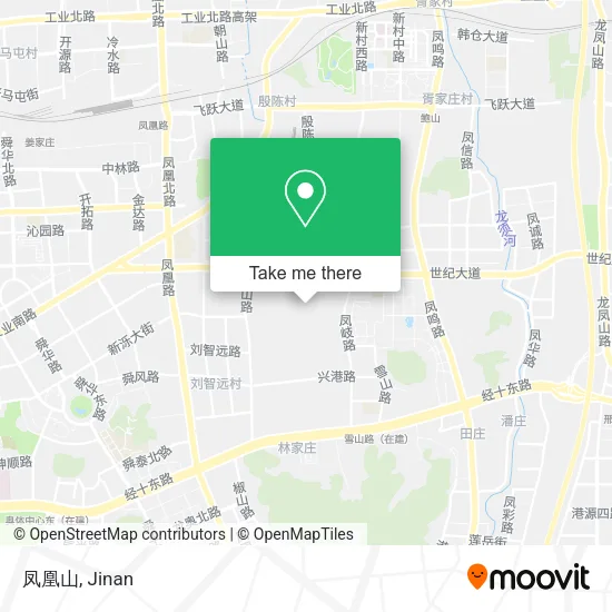 凤凰山 map