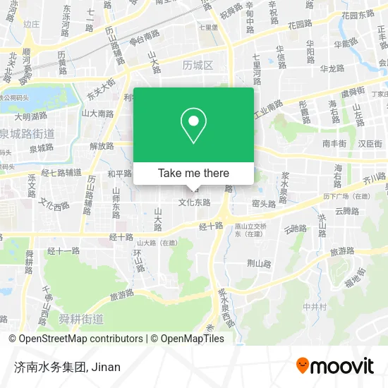 济南水务集团 map