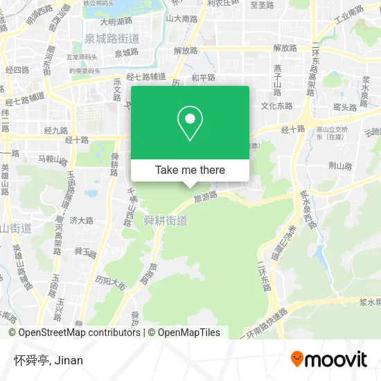 怀舜亭 map
