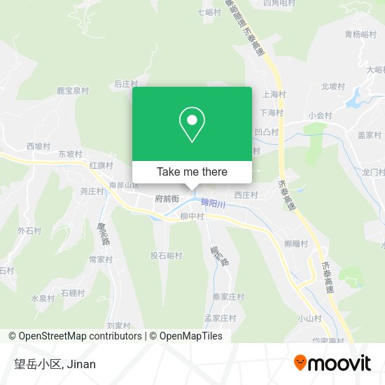 望岳小区 map