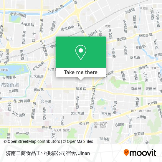 济南二商食品工业供箱公司宿舍 map
