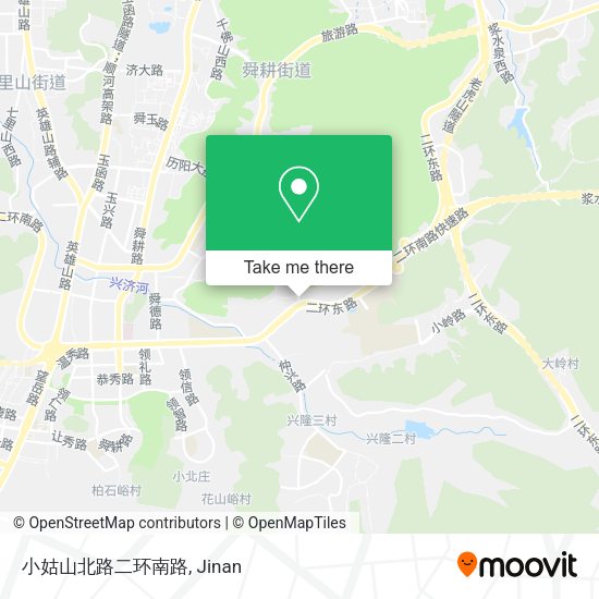 小姑山北路二环南路 map