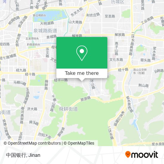中国银行 map