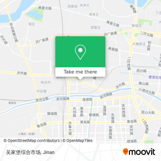 吴家堡综合市场 map