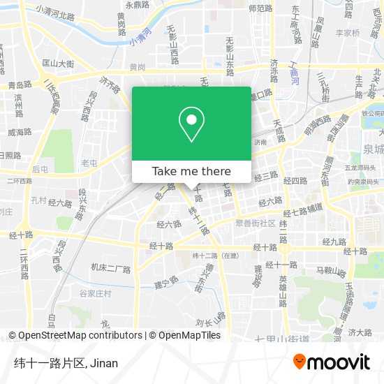 纬十一路片区 map