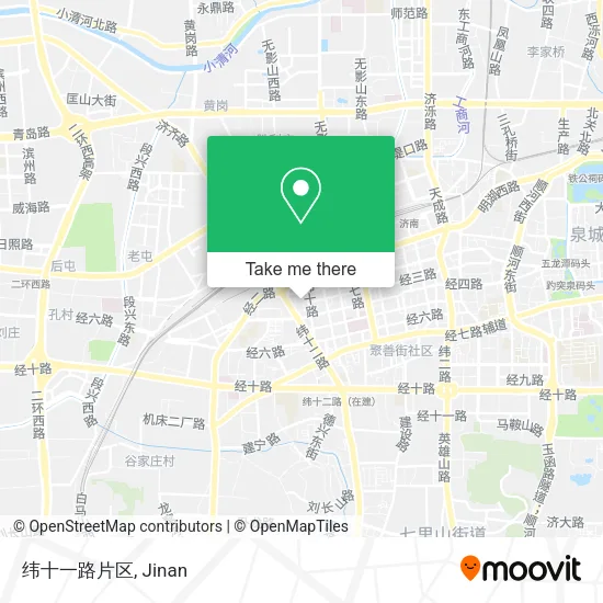 纬十一路片区 map
