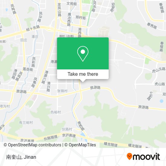 南奎山 map
