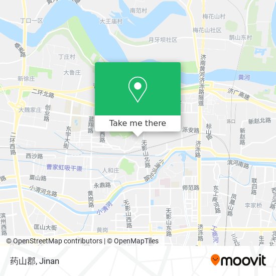药山郡 map