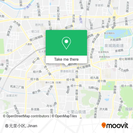 春元里小区 map