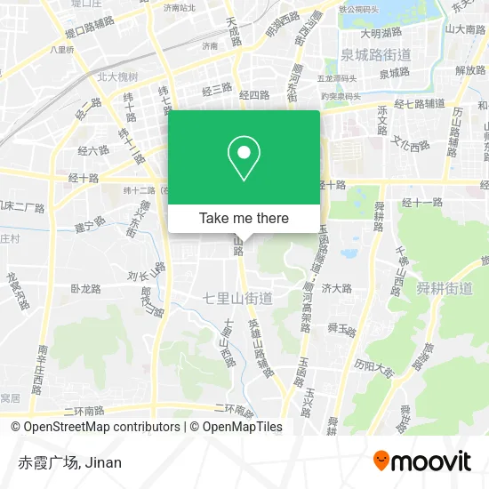 赤霞广场 map