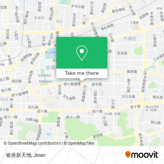 银座新天地 map