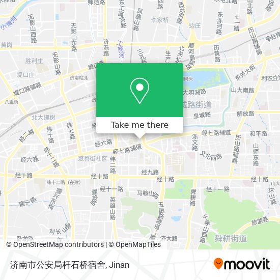 济南市公安局杆石桥宿舍 map