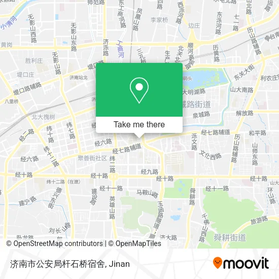 济南市公安局杆石桥宿舍 map