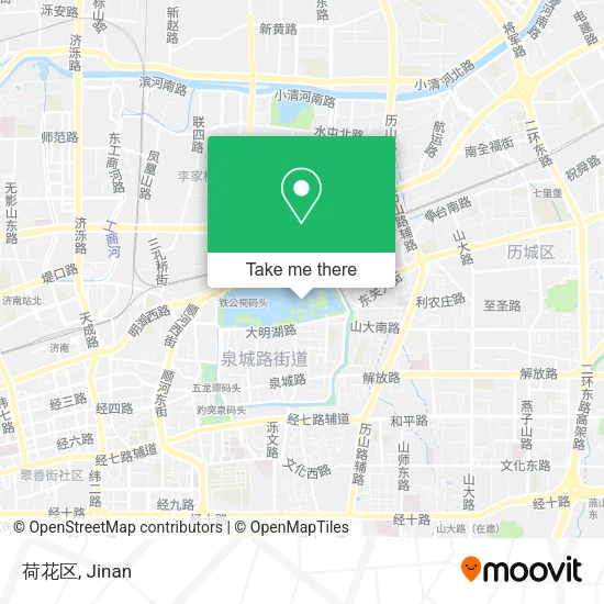 荷花区 map