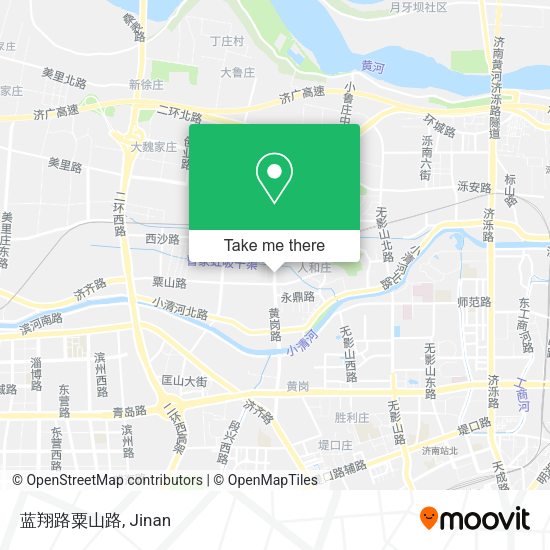 蓝翔路粟山路 map