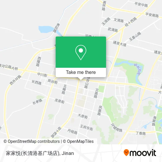 家家悦(长清港基广场店) map