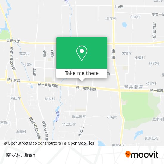 南罗村 map