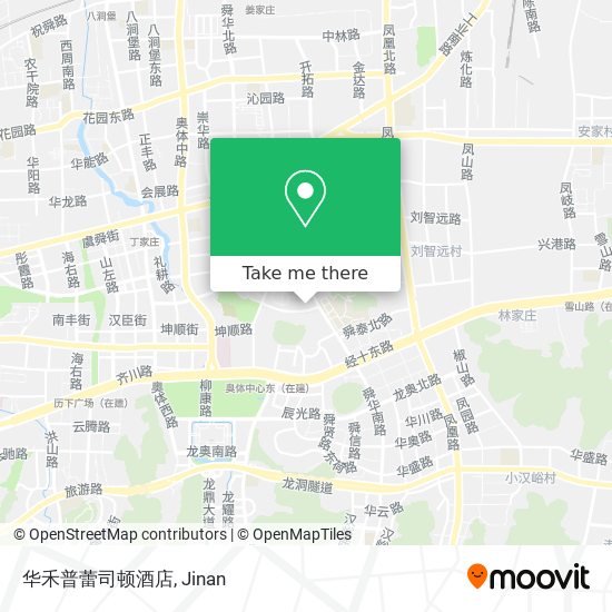 华禾普蕾司顿酒店 map