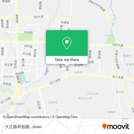 大正路科创路 map