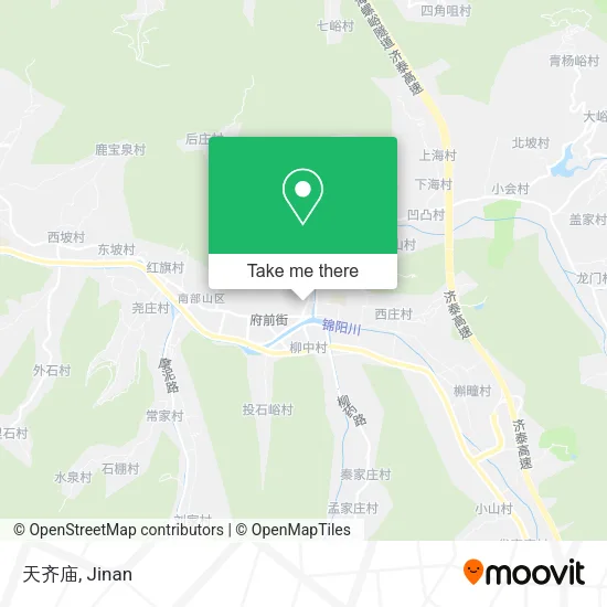 天齐庙 map