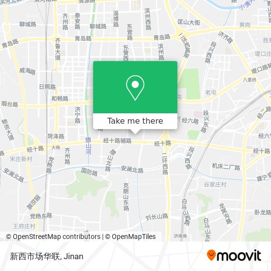 新西市场华联 map