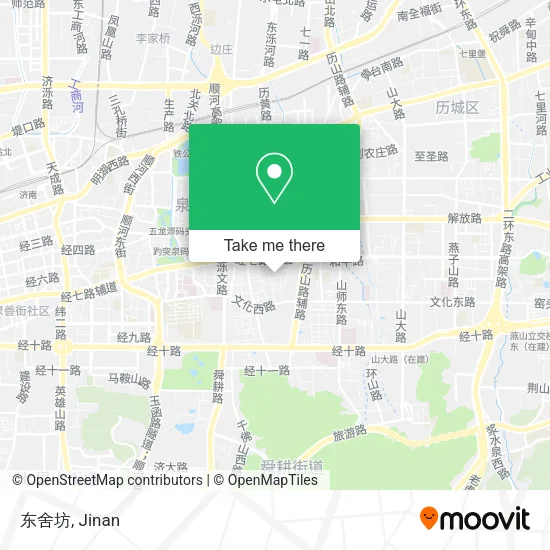 东舍坊 map